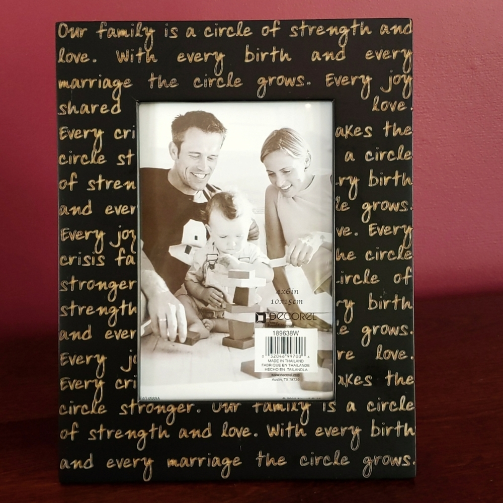 "Our Family" Frame